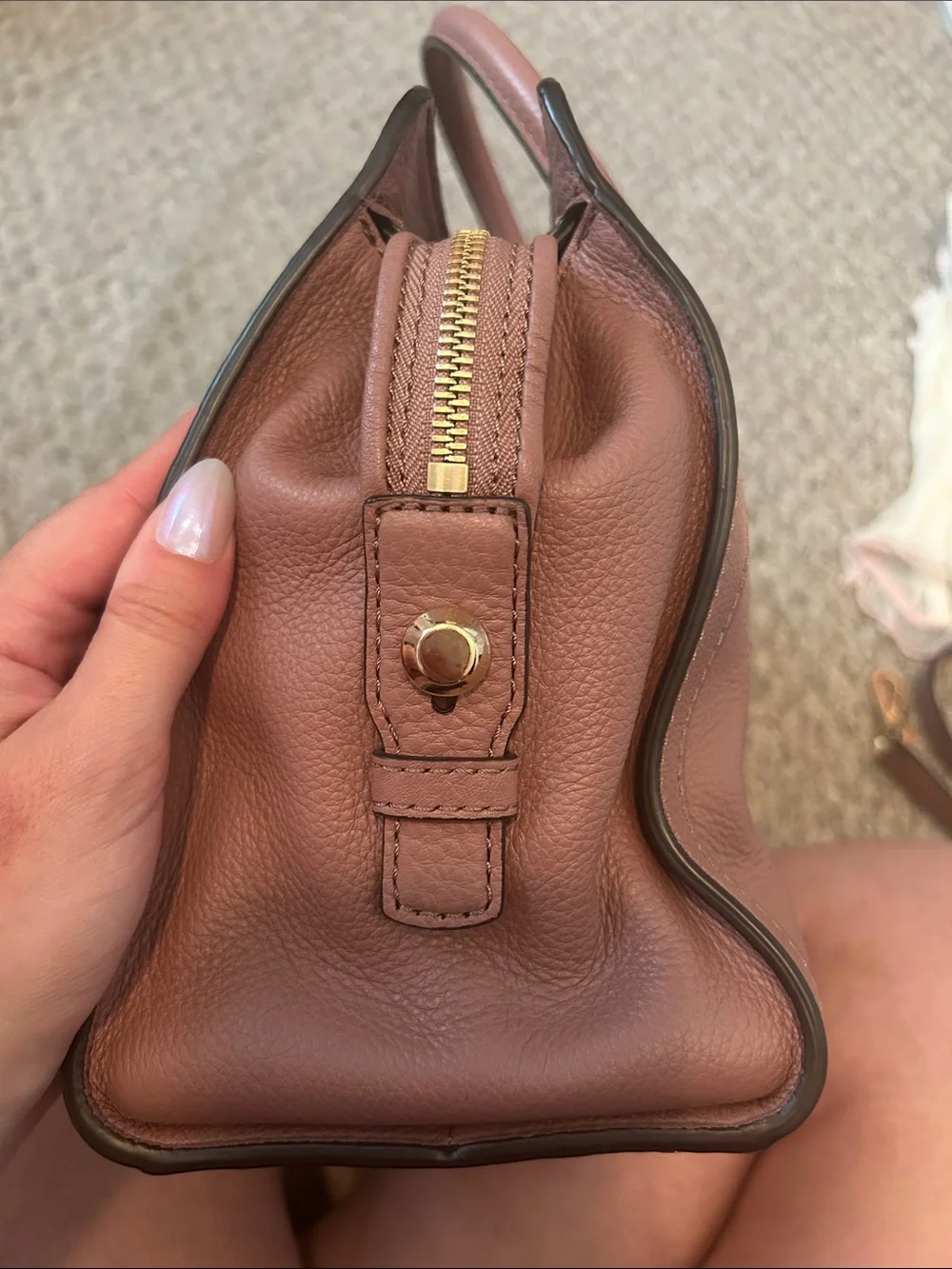 NWOT Michael Kors Dillon Saffiano Satchel